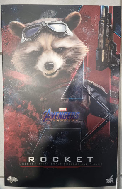 PRE-LOVED - Hot Toys - MMS548 - Avengers Endgame: Rocket