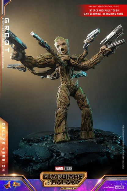 Hot Toys - MMS707 - Guardians of the Galaxy Vol. 3: Groot Deluxe