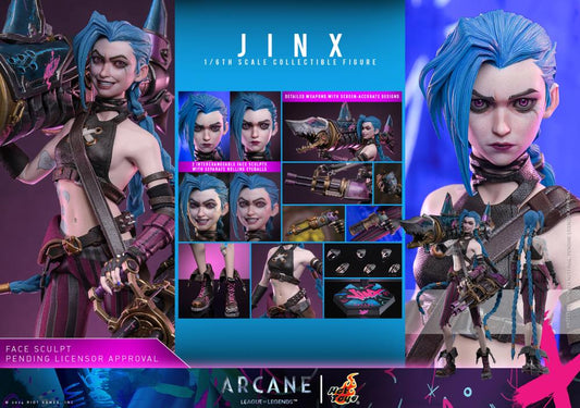 Hot Toys - TMS137 -  Arcane: League of Legends: Jinx 1/6th Scale Collectible Figure