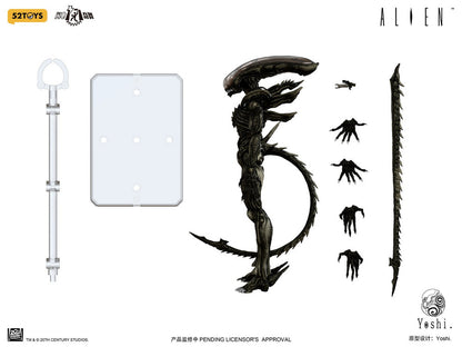 52Toys x Flash Dance: 1/12 Alien Action Figure