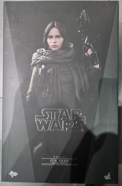 PRE-LOVED - Hot Toys - MMS405 - Star Wars : Rogue One – Jyn Erso (Deluxe Version)
