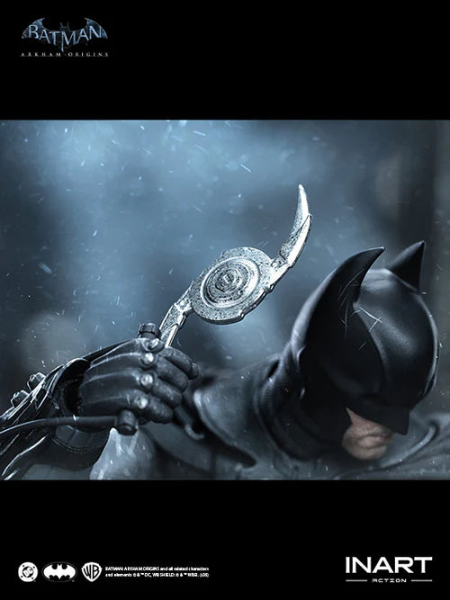 INART Collectibles - Batman: Arkham Origins - 1/12 Scale Batman (Battle Damaged Version)  Pre-order NOW