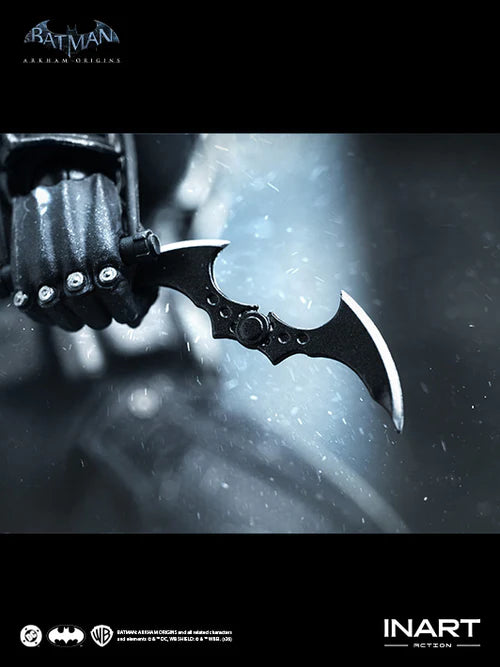 INART Collectibles - Batman: Arkham Origins - 1/12 Scale Batman (Battle Damaged Version)  Pre-order NOW