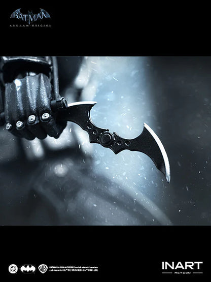INART Collectibles - Batman: Arkham Origins - 1/12 Scale Batman (Battle Damaged Version)  Pre-order NOW