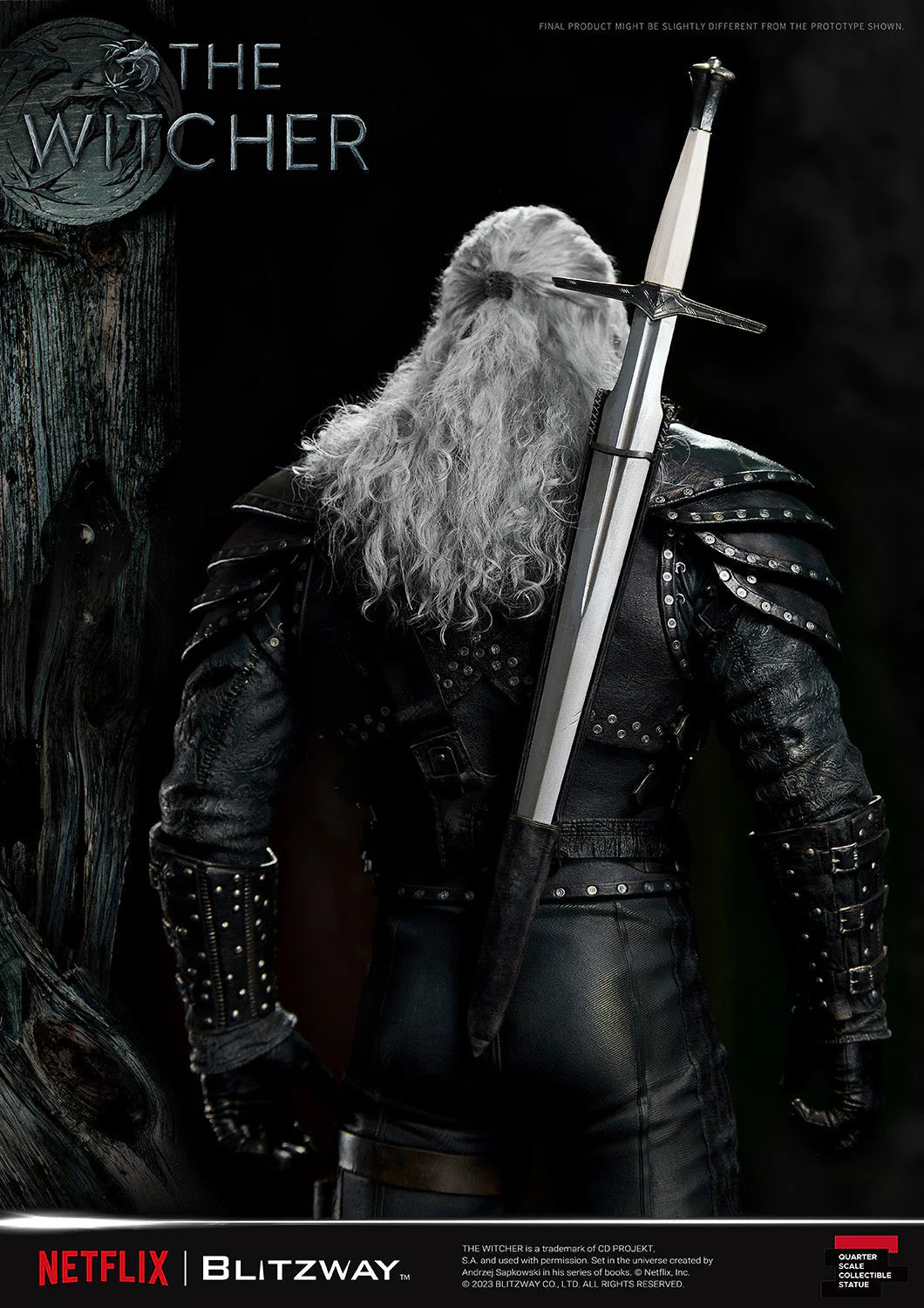 Blitzway: The Witcher: Geralt of Rivia 1/4 Scale Statue