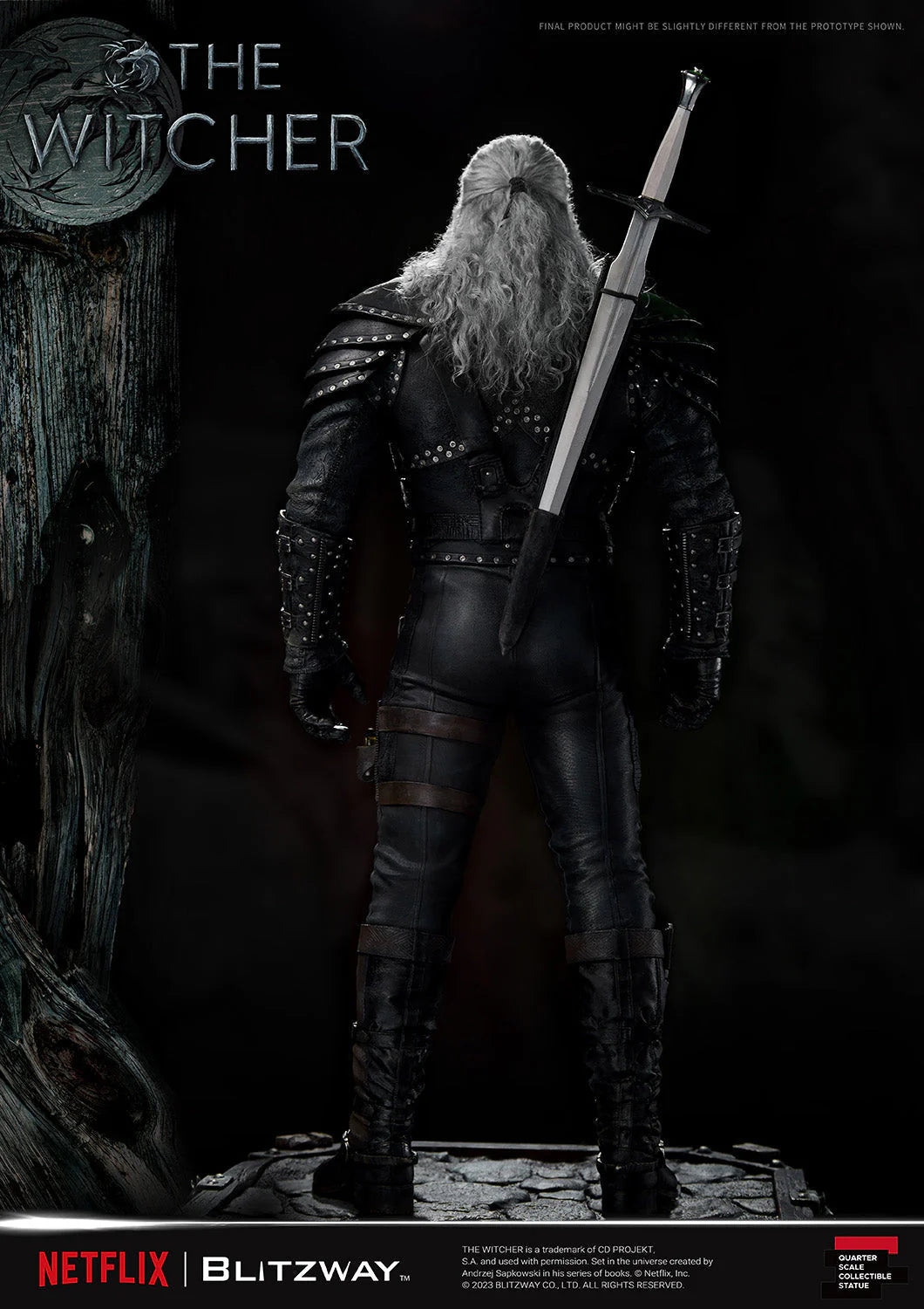 Blitzway: The Witcher: Geralt of Rivia 1/4 Scale Statue