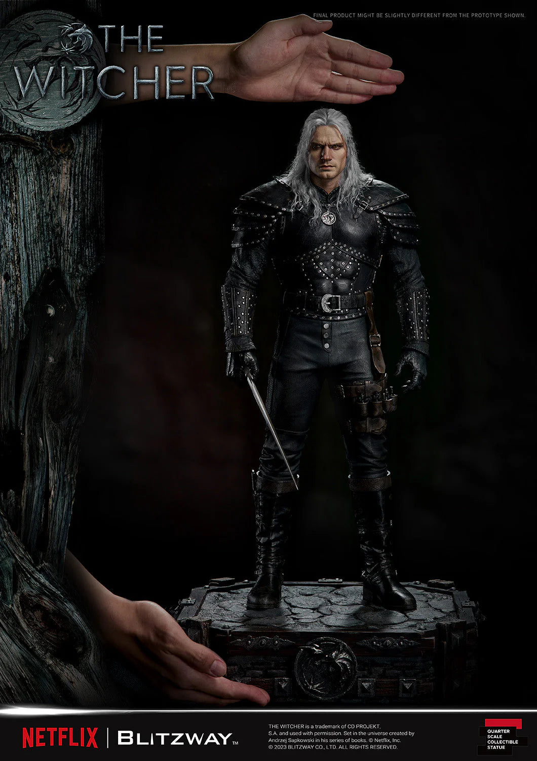 Blitzway: The Witcher: Geralt of Rivia 1/4 Scale Statue
