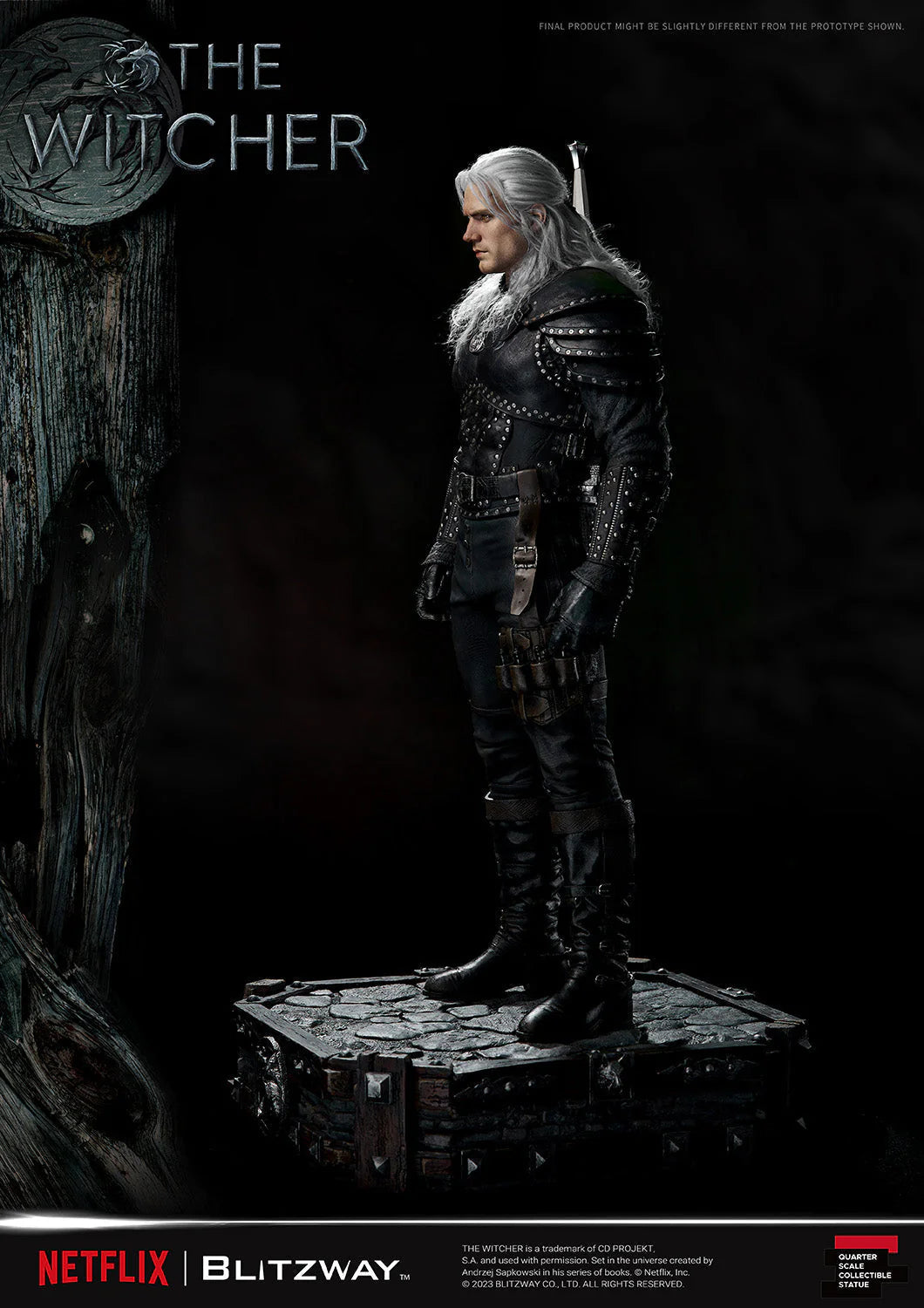 Blitzway: The Witcher: Geralt of Rivia 1/4 Scale Statue