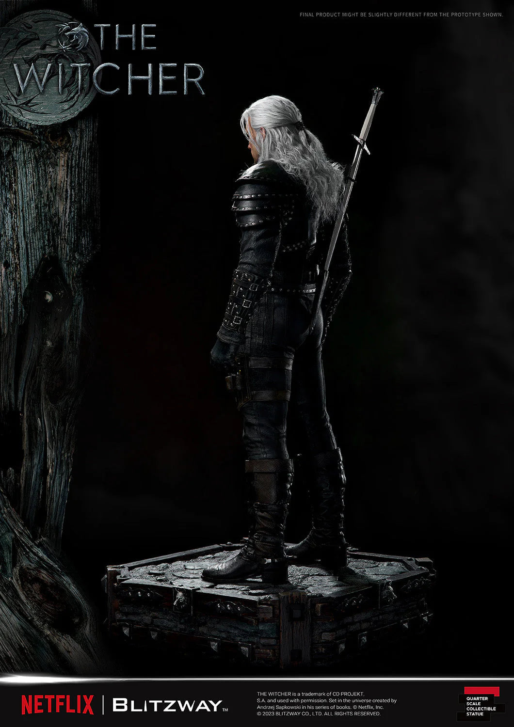 Blitzway: The Witcher: Geralt of Rivia 1/4 Scale Statue