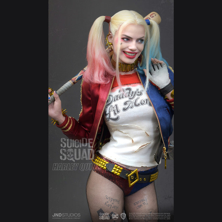 PRE-LOVED - JND STUDIOS - SUICIDE SQUAD - HMS-005 - 1/3 SCALE HARLEY QUINN