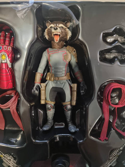 PRE-LOVED - Hot Toys - MMS548 - Avengers Endgame: Rocket