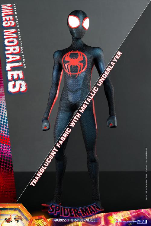 Hot Toys - MMS710 - Spider-Man: Across The Spider-Verse: Part One: Spider-Man (Miles Morales) 1/6 Scale Figure