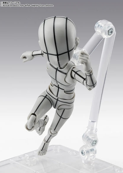 Tamashii Nations - S.H.Figuarts - BODY-KUN -KEN SUGIMORI- Edition -WIREFRAME-(Gray Color Ver.)