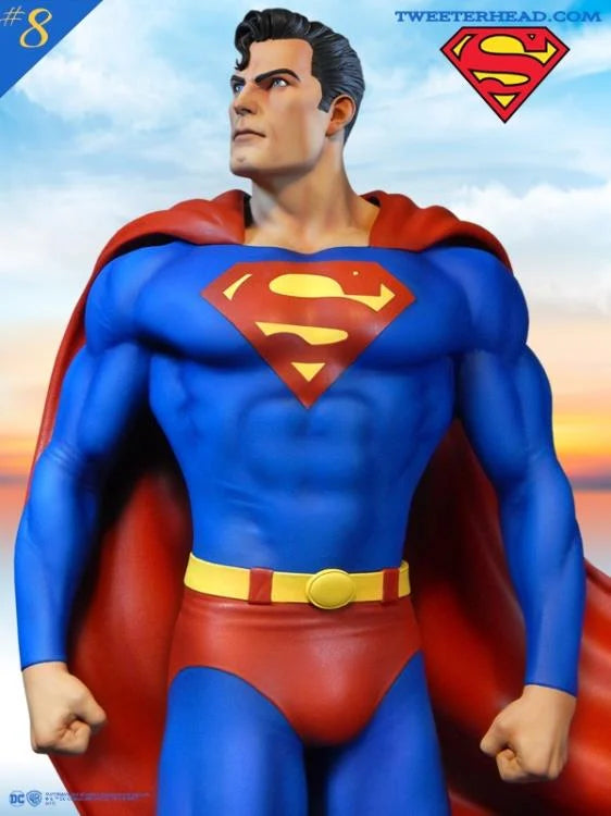 PRE-LOVED - Tweeterhead: Super Powers Superman Maquette Statue