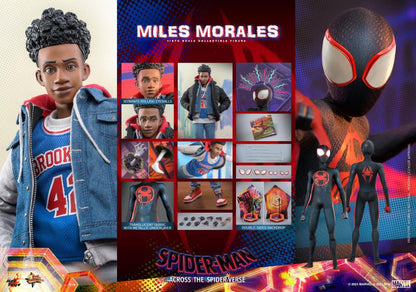 Hot Toys - MMS710 - Spider-Man: Across The Spider-Verse: Part One: Spider-Man (Miles Morales) 1/6 Scale Figure