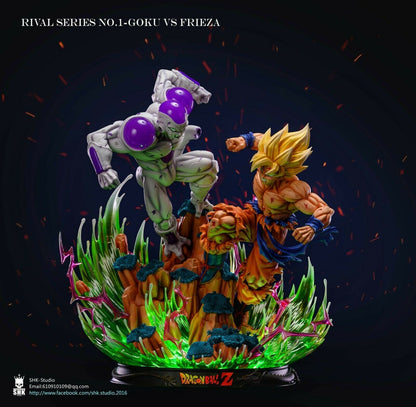 SHK Studio - Dragon Ball Z: Son Goku Super Saiyan VS Frieza Final Form 1/6th Scale GK Statue