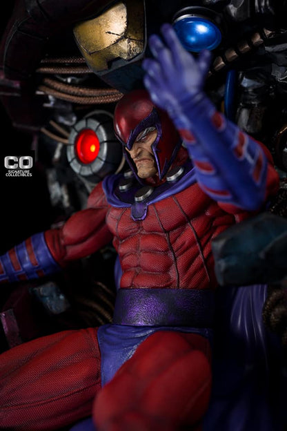 PRE-LOVED - CO Signature Collectibles - 1/4 scale Magneto on Throne