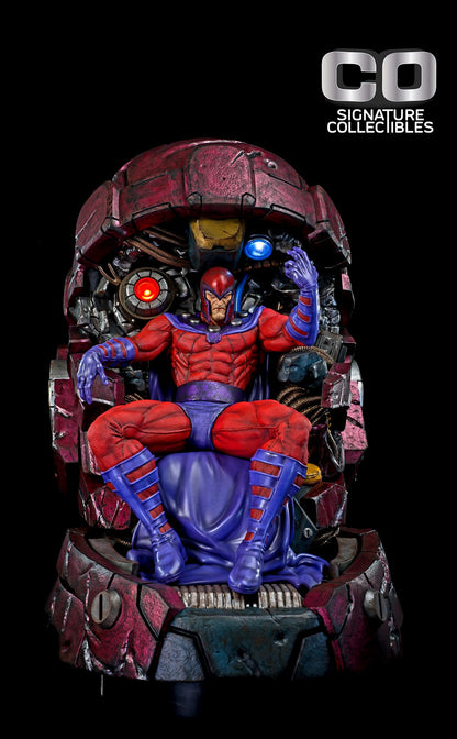 PRE-LOVED - CO Signature Collectibles - 1/4 scale Magneto on Throne