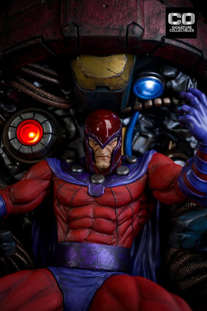 PRE-LOVED - CO Signature Collectibles - 1/4 scale Magneto on Throne