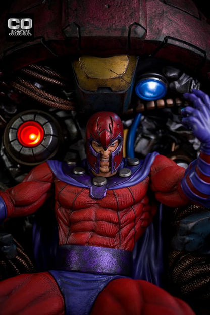 PRE-LOVED - CO Signature Collectibles - 1/4 scale Magneto on Throne