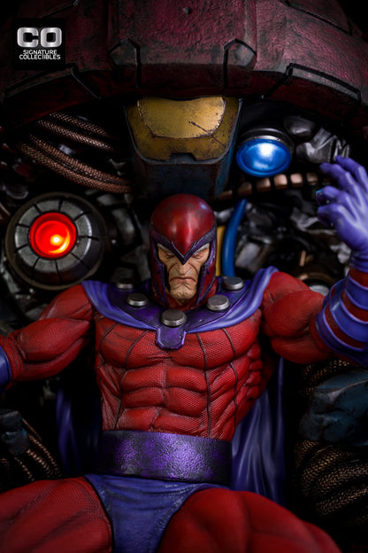 PRE-LOVED - CO Signature Collectibles - 1/4 scale Magneto on Throne