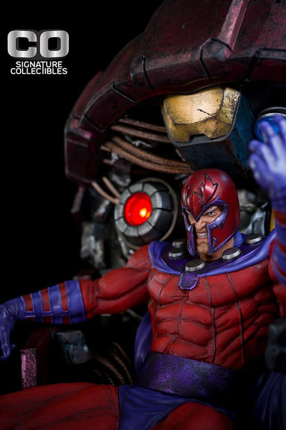 PRE-LOVED - CO Signature Collectibles - 1/4 scale Magneto on Throne