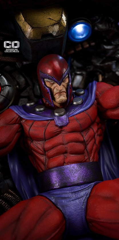 PRE-LOVED - CO Signature Collectibles - 1/4 scale Magneto on Throne
