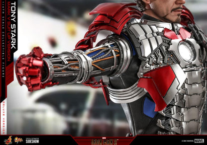 Hot Toys - MMS600 - Iron Man 2: Tony Stark (Mark V Suit Up Ver.) Deluxe