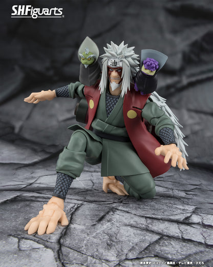 Tamashii Nations - S.H.Figuarts - Naruto: JIRAIYA -Hidden Leaf Heroic Master Sage- (Sage Mode Set)