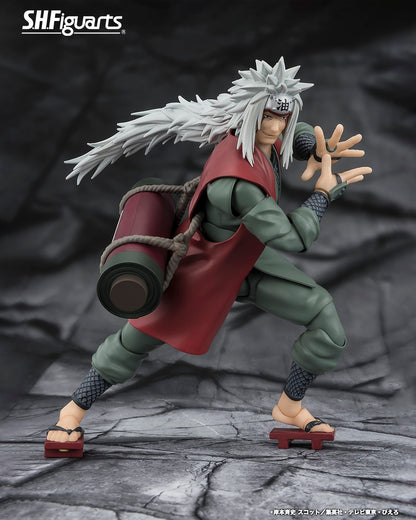 Tamashii Nations - S.H.Figuarts - Naruto: JIRAIYA -Hidden Leaf Heroic Master Sage- (Sage Mode Set)