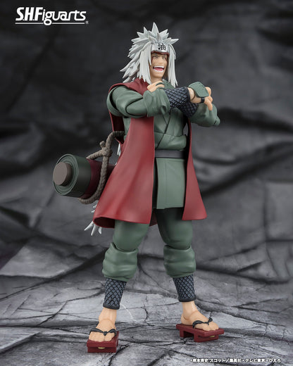 Tamashii Nations - S.H.Figuarts - Naruto: JIRAIYA -Hidden Leaf Heroic Master Sage- (Sage Mode Set)