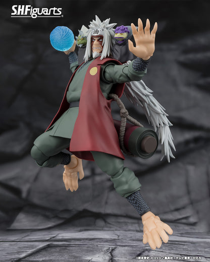 Tamashii Nations - S.H.Figuarts - Naruto: JIRAIYA -Hidden Leaf Heroic Master Sage- (Sage Mode Set)