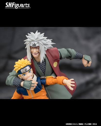 Tamashii Nations - S.H.Figuarts - Naruto: JIRAIYA -Hidden Leaf Heroic Master Sage- (Sage Mode Set)