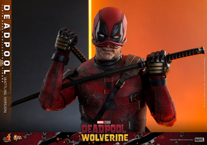 Hot Toys – MMS782 – Deadpool & Wolverine: 1/6th Scale Deadpool (Battling Version)