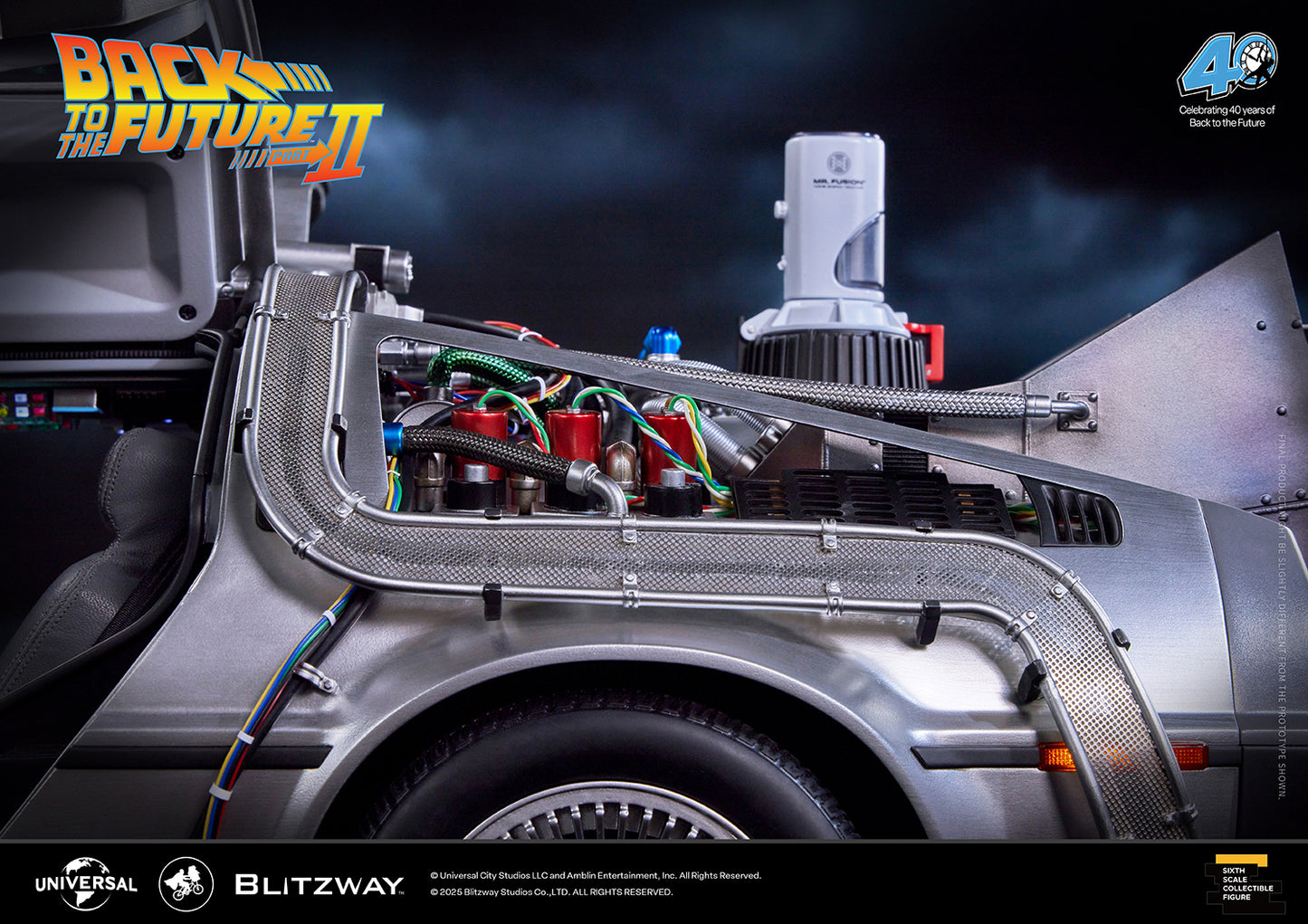 Blitzway - Back to the Future Part II: 1/6 scale Time Machine