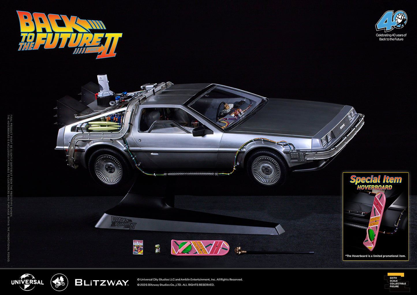 Blitzway - Back to the Future Part II: 1/6 scale Time Machine