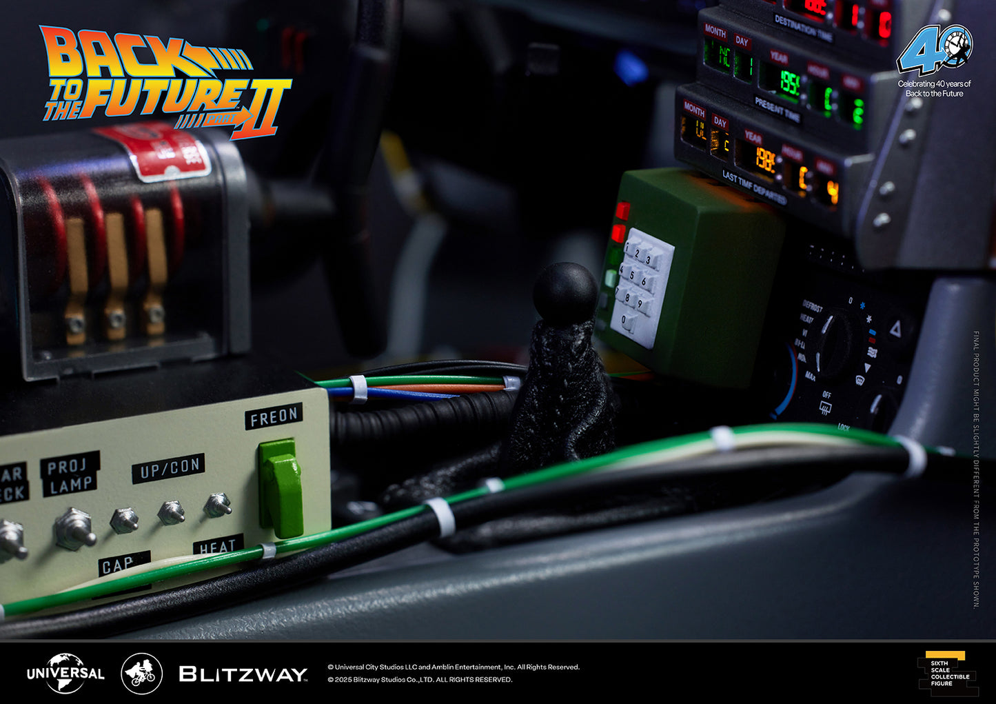 Blitzway - Back to the Future Part II: 1/6 scale Time Machine