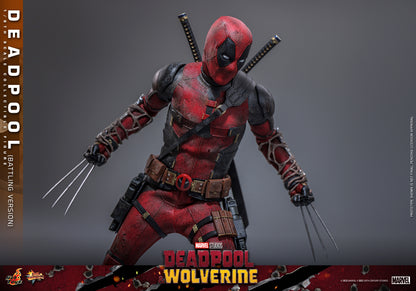 Hot Toys – MMS782 – Deadpool & Wolverine: 1/6th Scale Deadpool (Battling Version)