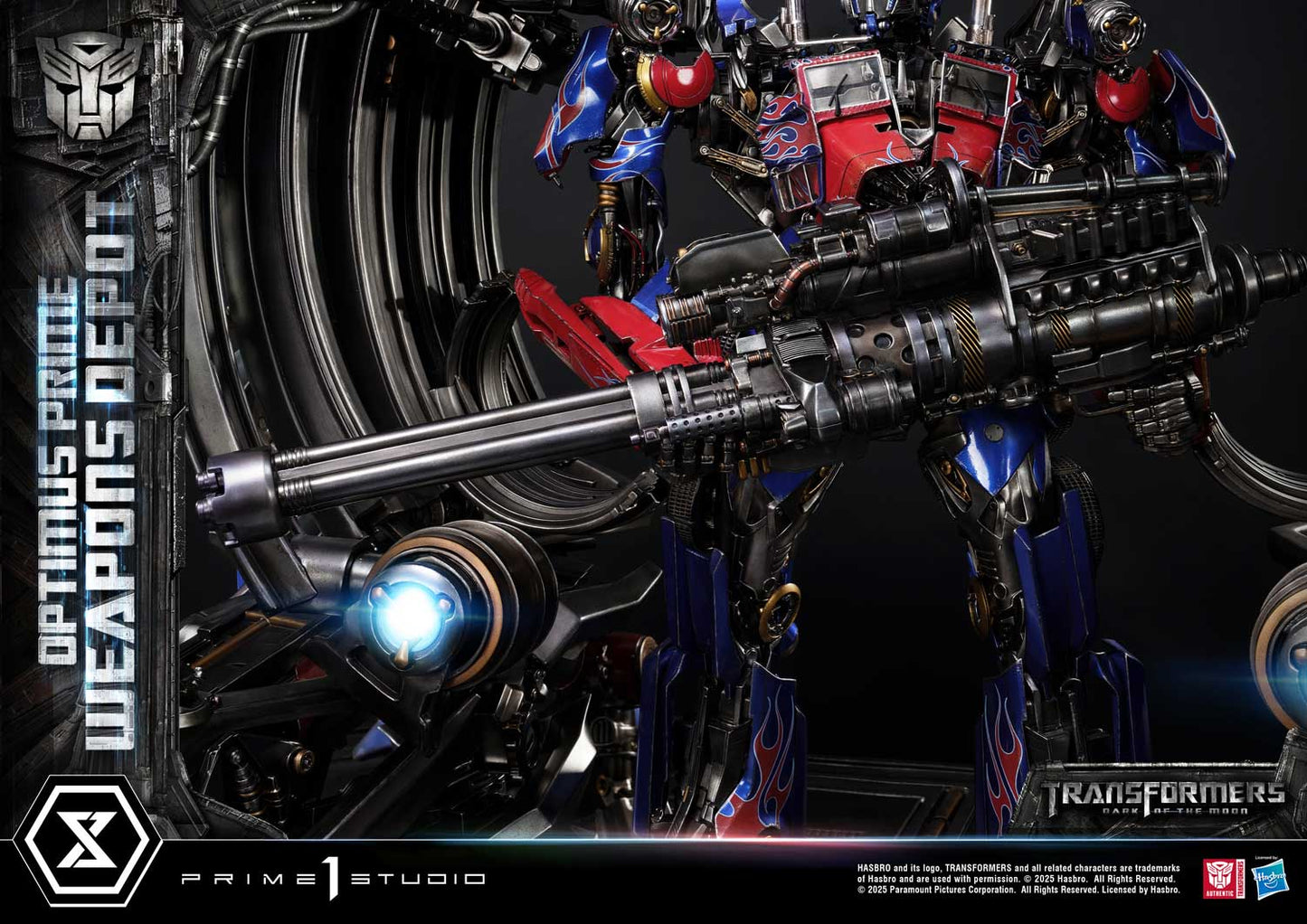 Prime 1 Studio - Transformers: Dark of the Moon: Optimus Prime Weapons Depot