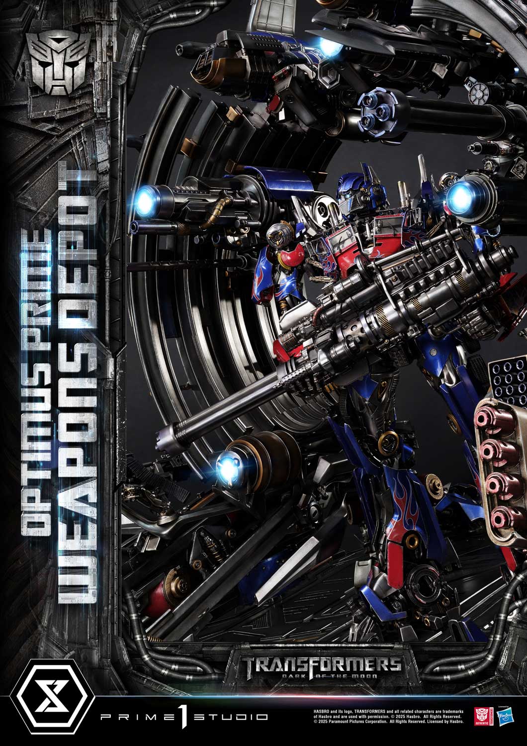 Prime 1 Studio - Transformers: Dark of the Moon: Optimus Prime Weapons Depot