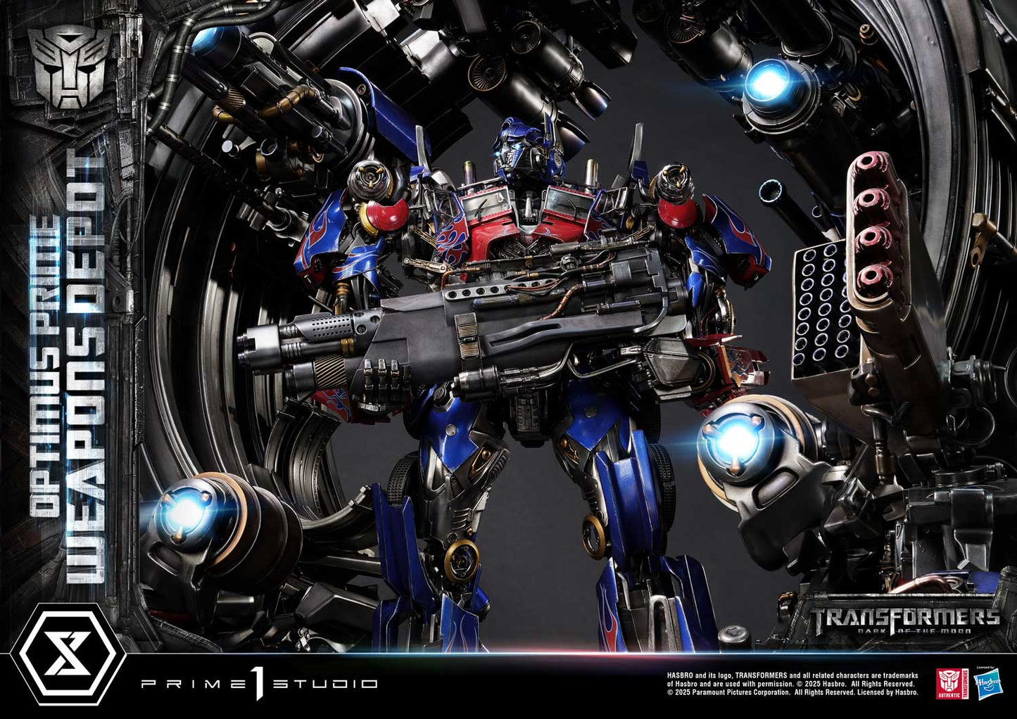 Prime 1 Studio - Transformers: Dark of the Moon: Optimus Prime Weapons Depot