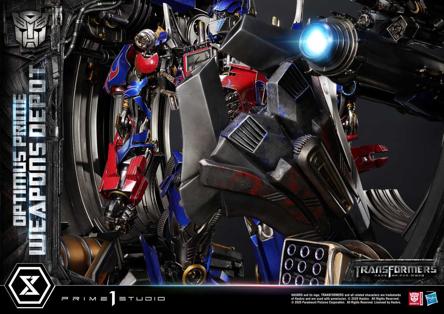 Prime 1 Studio - Transformers: Dark of the Moon: Optimus Prime Weapons Depot