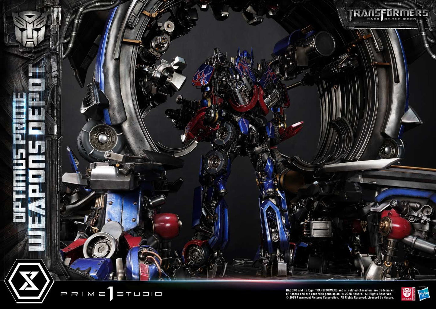 Prime 1 Studio - Transformers: Dark of the Moon: Optimus Prime Weapons Depot
