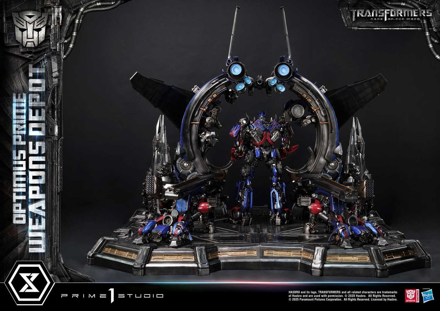 Prime 1 Studio - Transformers: Dark of the Moon: Optimus Prime Weapons Depot