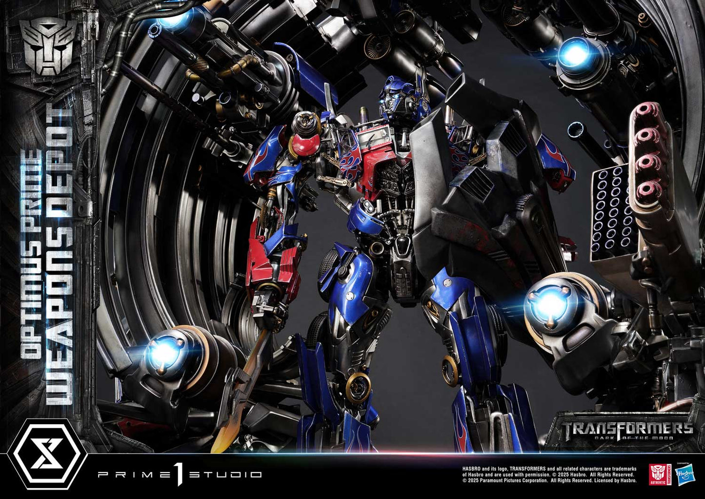 Prime 1 Studio - Transformers: Dark of the Moon: Optimus Prime Weapons Depot