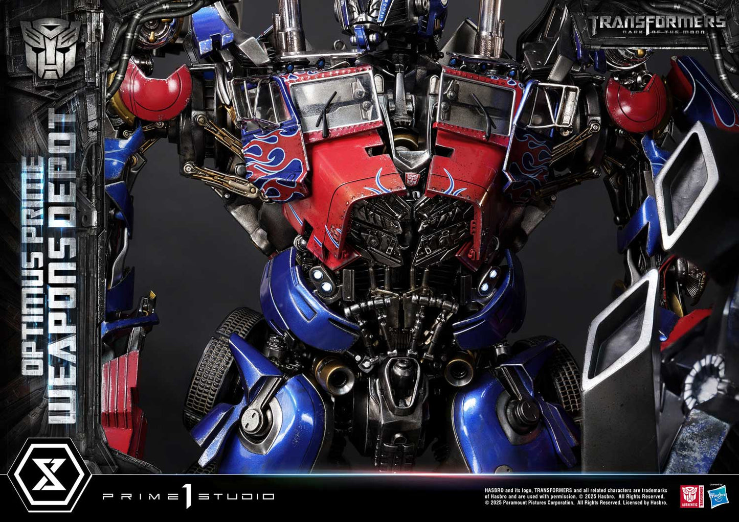 Prime 1 Studio - Transformers: Dark of the Moon: Optimus Prime Weapons Depot