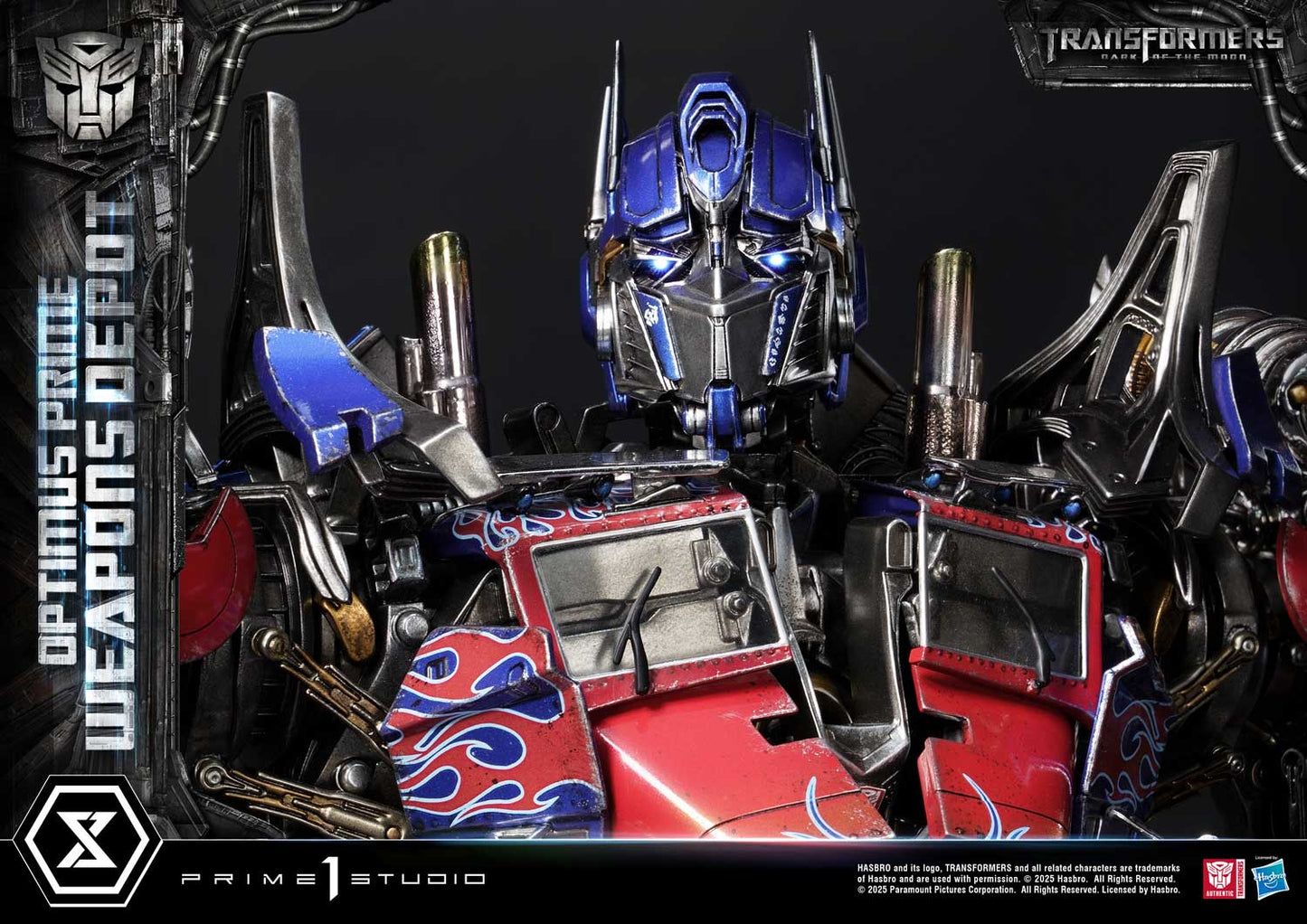Prime 1 Studio - Transformers: Dark of the Moon: Optimus Prime Weapons Depot