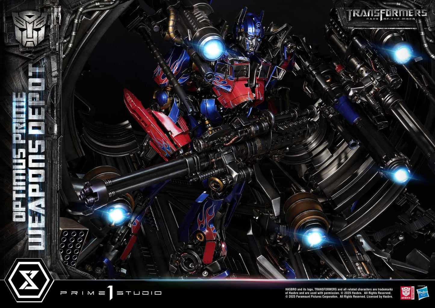 Prime 1 Studio - Transformers: Dark of the Moon: Optimus Prime Weapons Depot