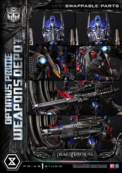 Prime 1 Studio - Transformers: Dark of the Moon: Optimus Prime Weapons Depot