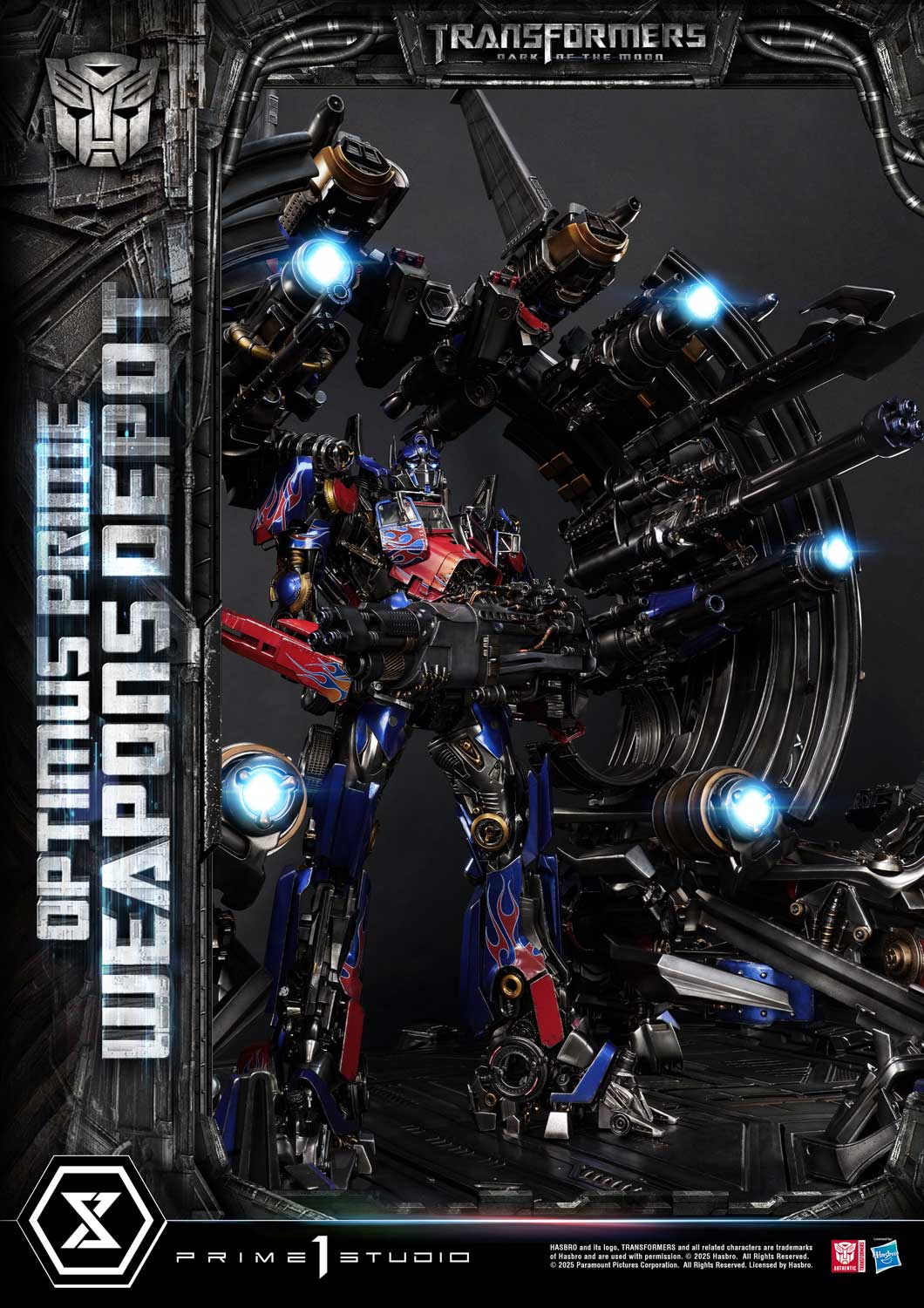 Prime 1 Studio - Transformers: Dark of the Moon: Optimus Prime Weapons Depot